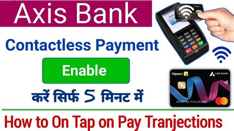 axis bank contactless sign in